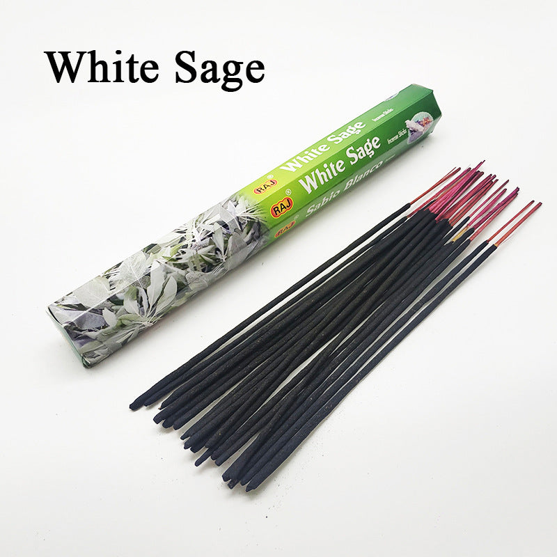 1 Box White Tibetan Incense Sticks Sage