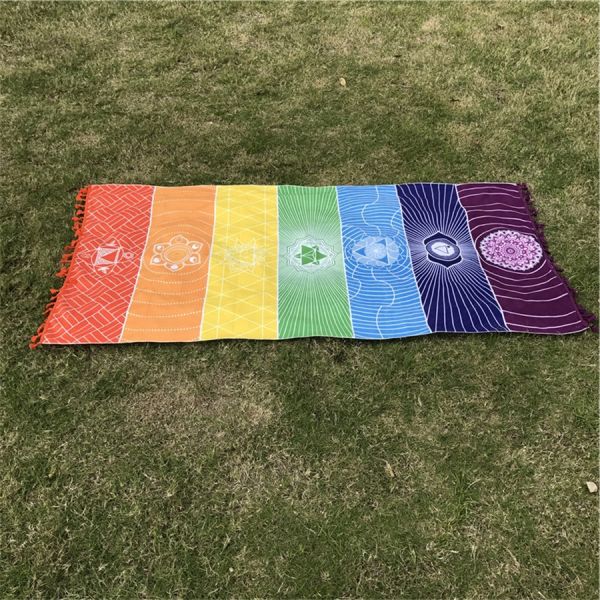 Better Quality Made Of Cotton Mandala Blanket - Blu Obsidian