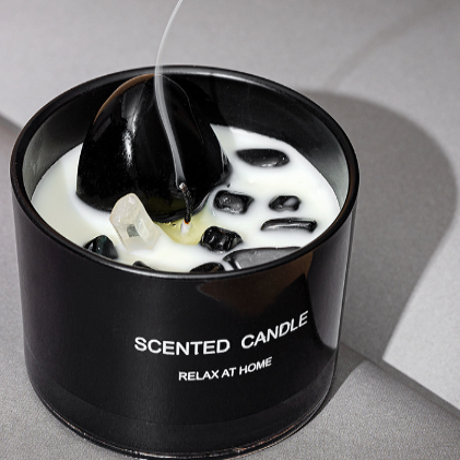 Crystal Glass Handmade Aromatherapy Candle