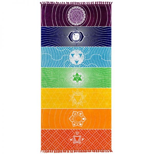 Better Quality Made Of Cotton Mandala Blanket - Blu Obsidian