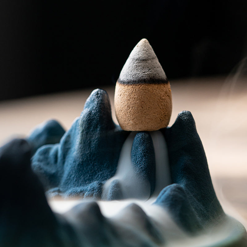 Ceramic Incense Stick Backflow Burner