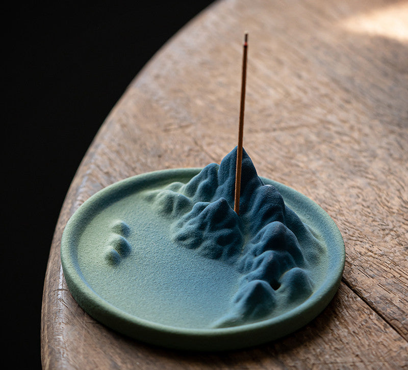 Ceramic Incense Stick Backflow Burner