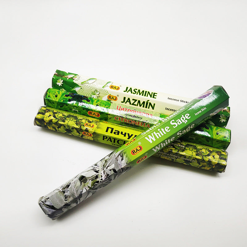 1 Box White Tibetan Incense Sticks Sage