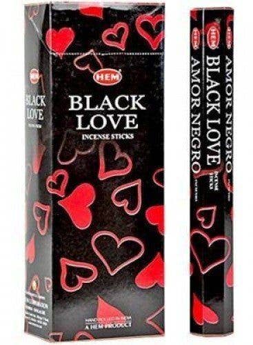 Hem Black Love Incense 20 Sticks - Blu Obsidian
