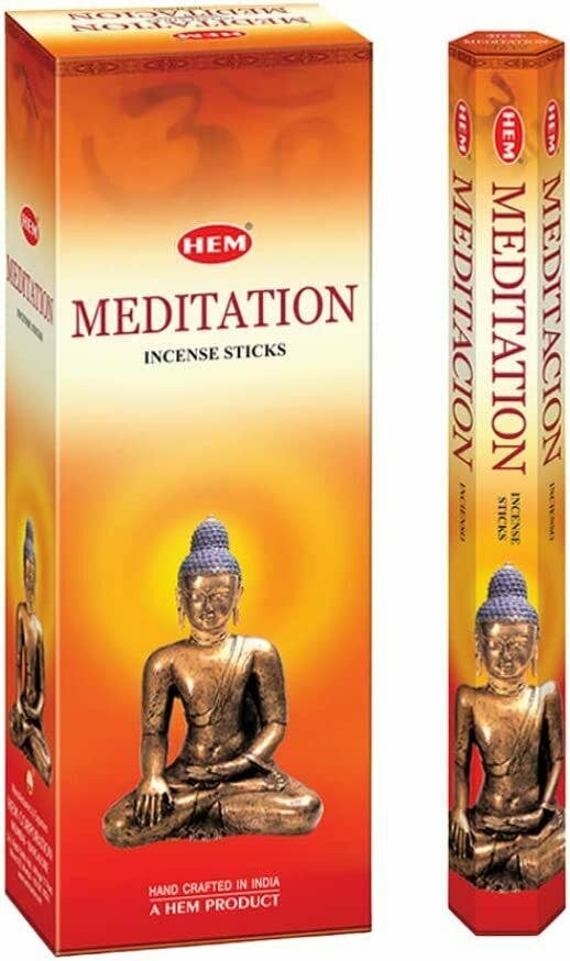 Hem Meditation Incense 20 Sticks - Blu Obsidian