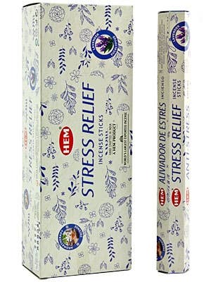 Hem Stress Relief Incense 20 Sticks - Blu Obsidian