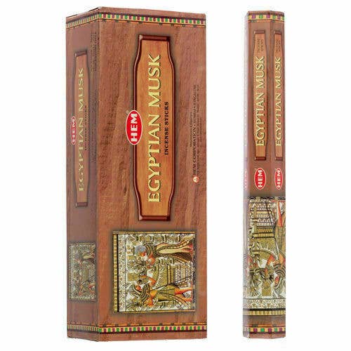 Hem Egyptian Musk Incense 20 Sticks - Blu Obsidian