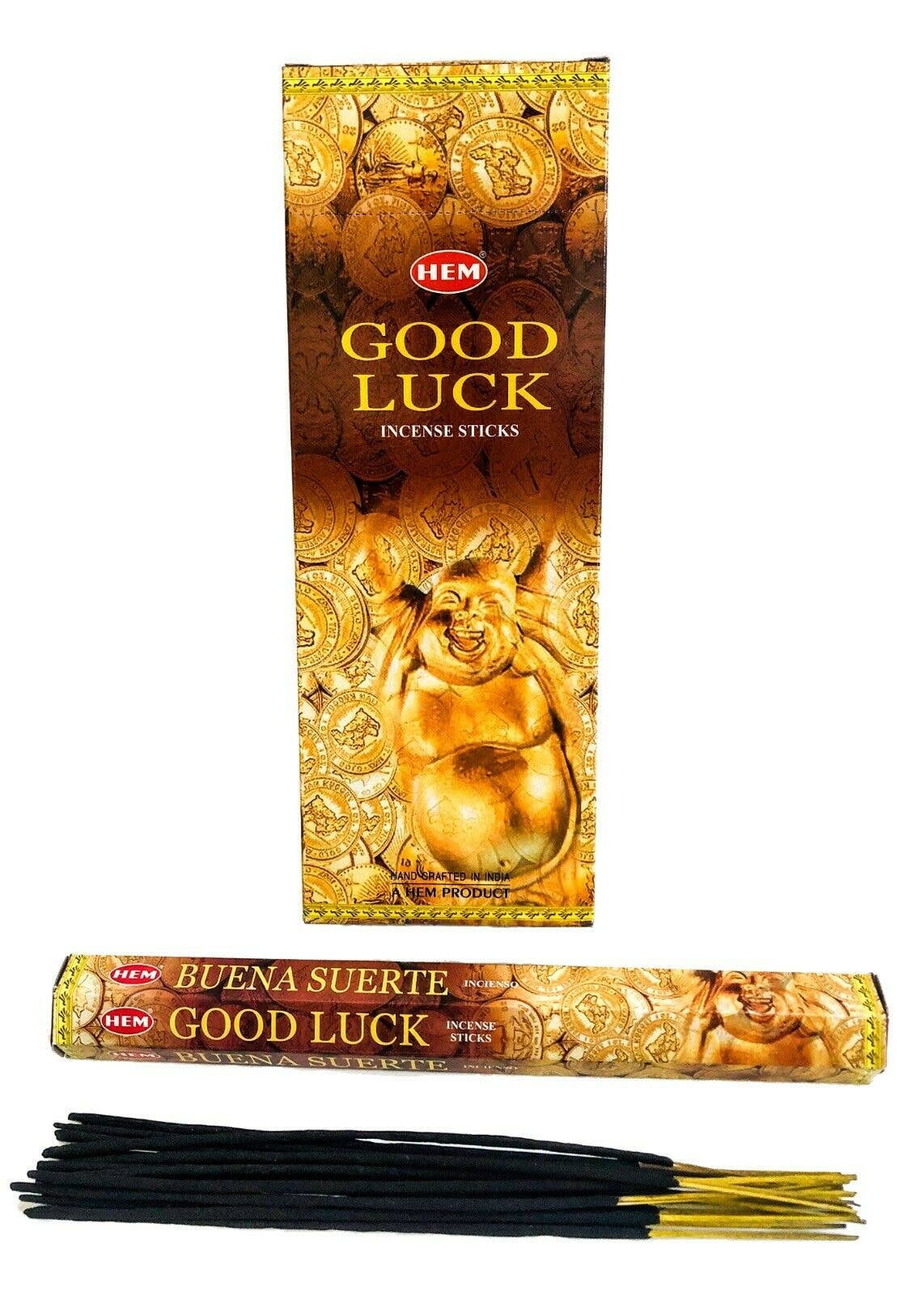 Hem Good Luck Incense 20 Sticks - Blu Obsidian