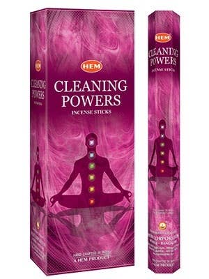 Hem Cleaning Powers Incense 20 Sticks - Blu Obsidian