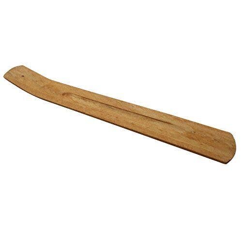 Plain Wood Incense Stick Burner10"L - Blu Obsidian