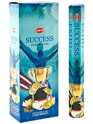 Hem Success Incense 20 Sticks - Blu Obsidian
