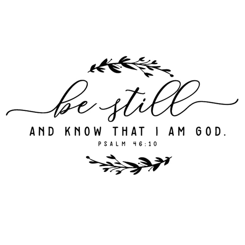 English Bible Wall Sticker - Blu Obsidian