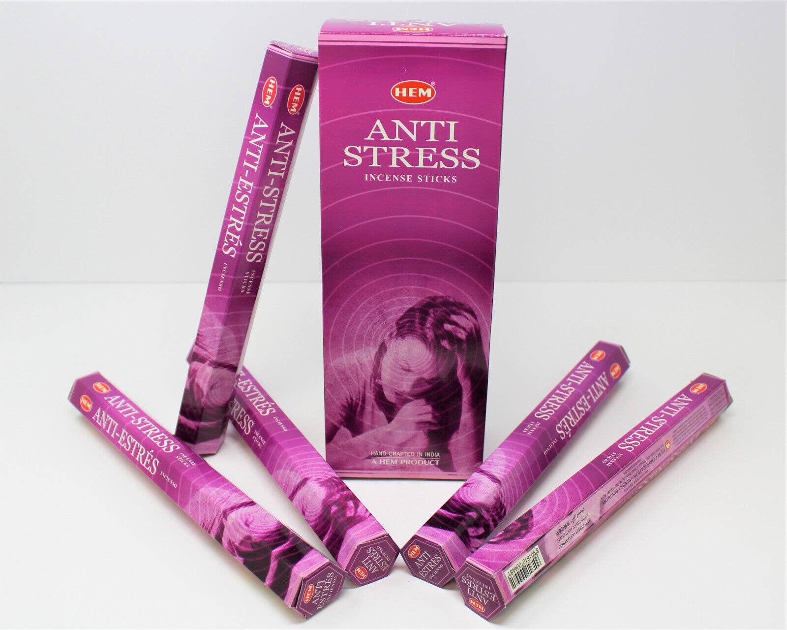 Hem Anti-stress Incense 20 Sticks - Blu Obsidian